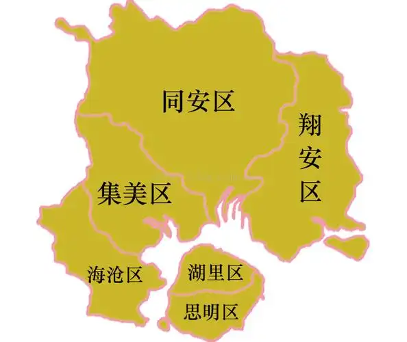 厦门地图