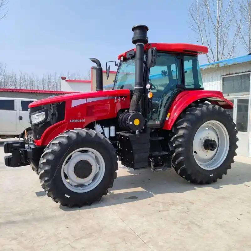 大马力拖拉机  东方红2004/m原车空调,高低档,前配重四组多路阀.