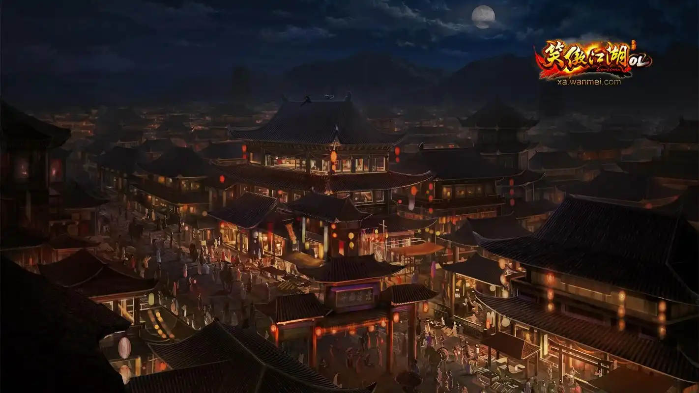 笑傲江湖ol游戏截图场景超清壁纸