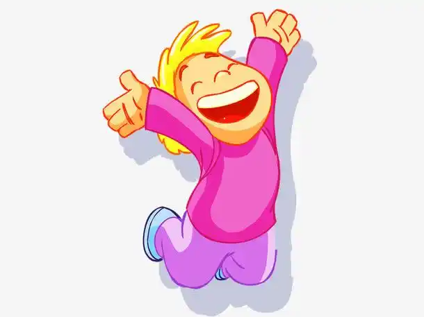 跳起来的男孩免抠素材免费下载_觅元素51yuansu.com