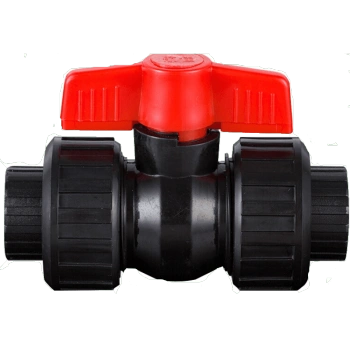 pe双活接全塑球阀20 25 32热熔塑料开关4分6分1寸pe自来饮水管件 20双