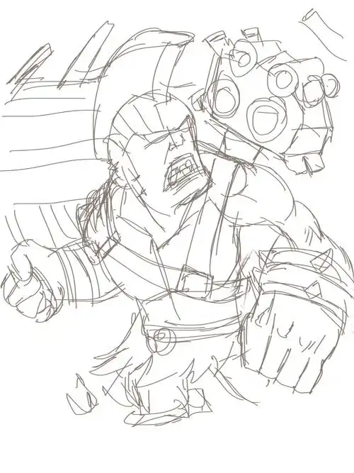 浩克简笔画浩克简笔画图片