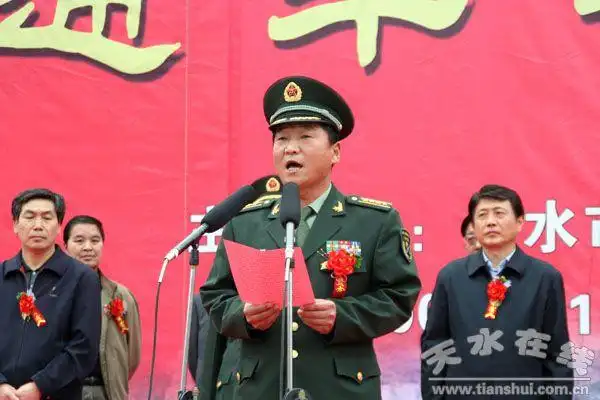 68202部队政委张绘武致辞