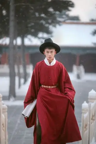 汉服明翰男装原创明制圆领袍大放量汉服定制