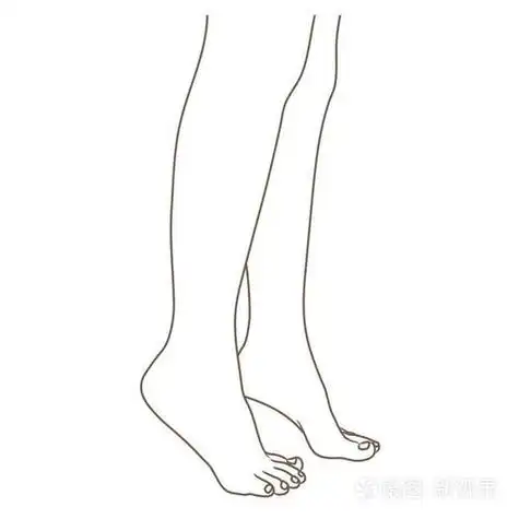 双脚简笔画-简笔画-369作文网