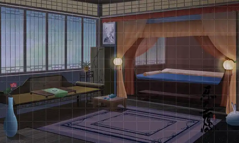 古风场景——室内