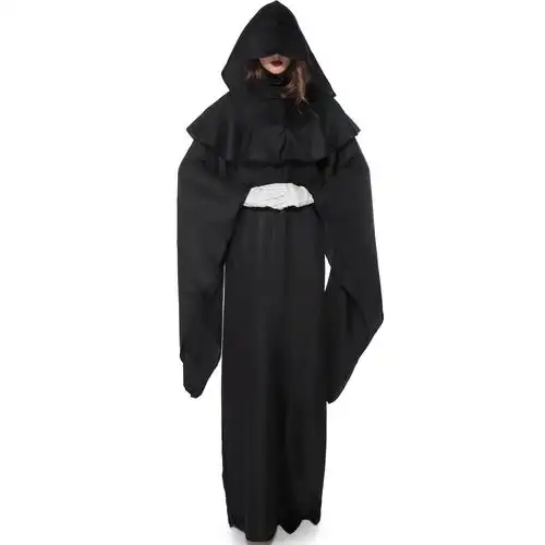 s-xl 大码 成人女巫服 万圣节服装