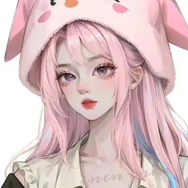 仙气干净可爱手绘动漫女头像 高清时尚好看闺蜜头像图片2023