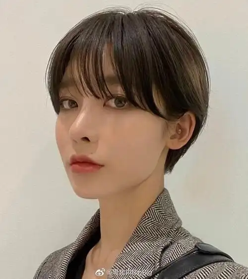 适合剪街头风日系短发的女生