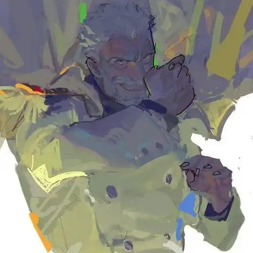 海贼王头像卡普爷爷