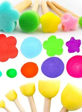 海绵印章儿童海绵棒