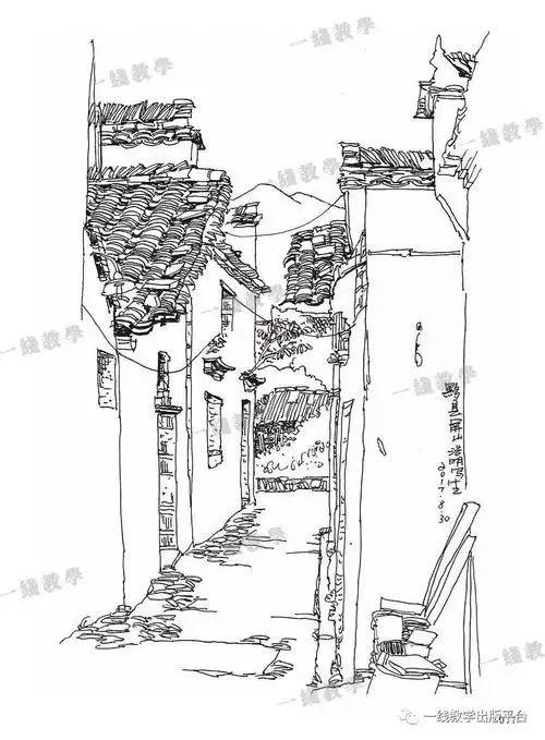 速写风景速写基础教程一本通朱浩明老师带你玩转风景速写