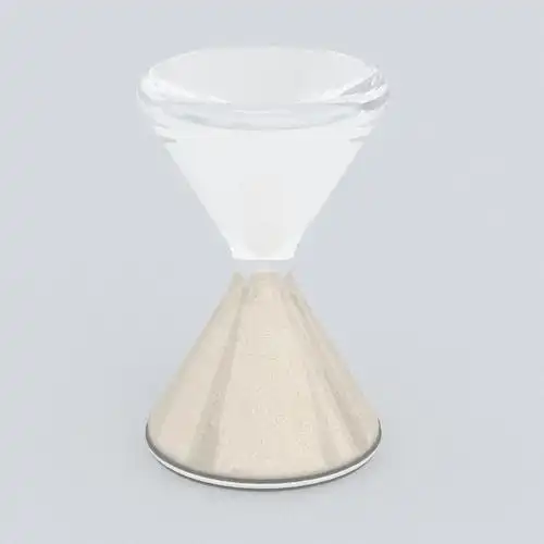 现代工艺品-沙漏模型素材-现代工艺品玻璃模型-三维家模型素材库