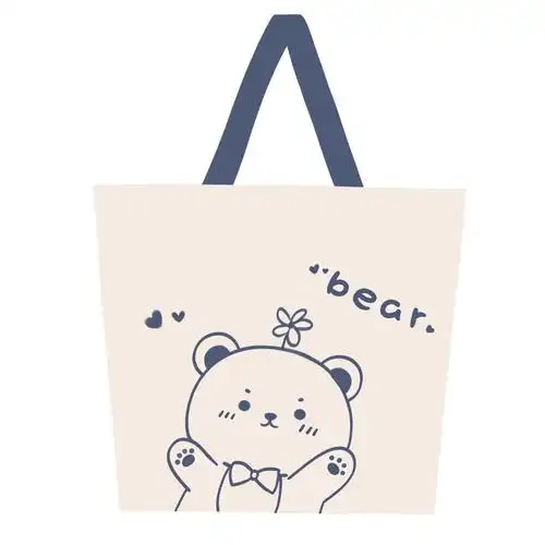 帆布袋设计可爱卡通