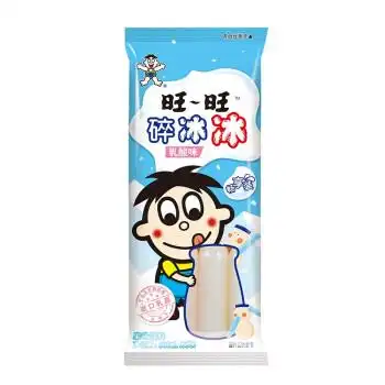 旺旺 碎冰冰畅享装 雪糕冰淇淋 乳酸味 78ml*5*16 整箱