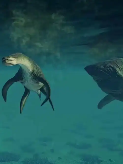 侏罗纪世界进化2巨齿鲨vs阿腾伯洛龙