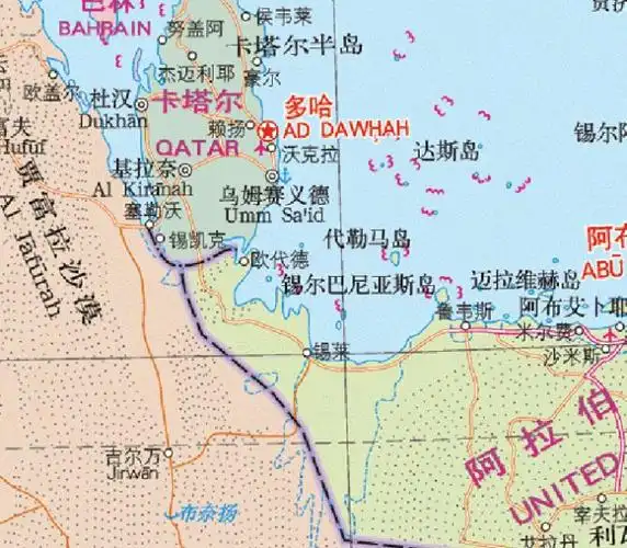 卡塔尔属于哪个国家的地方?