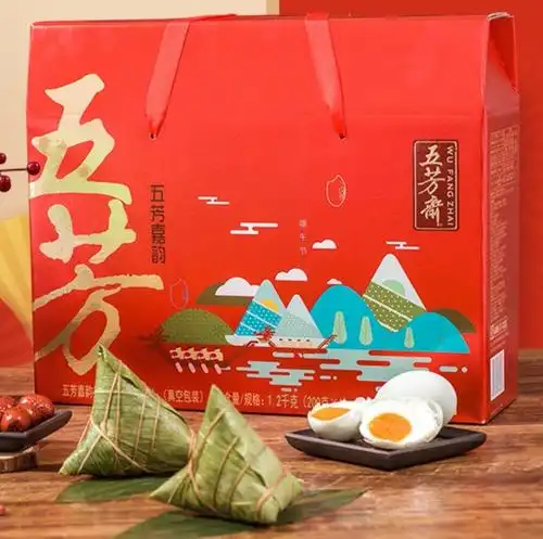 五芳斋五芳嘉韵礼盒12只粽子6口味1200g