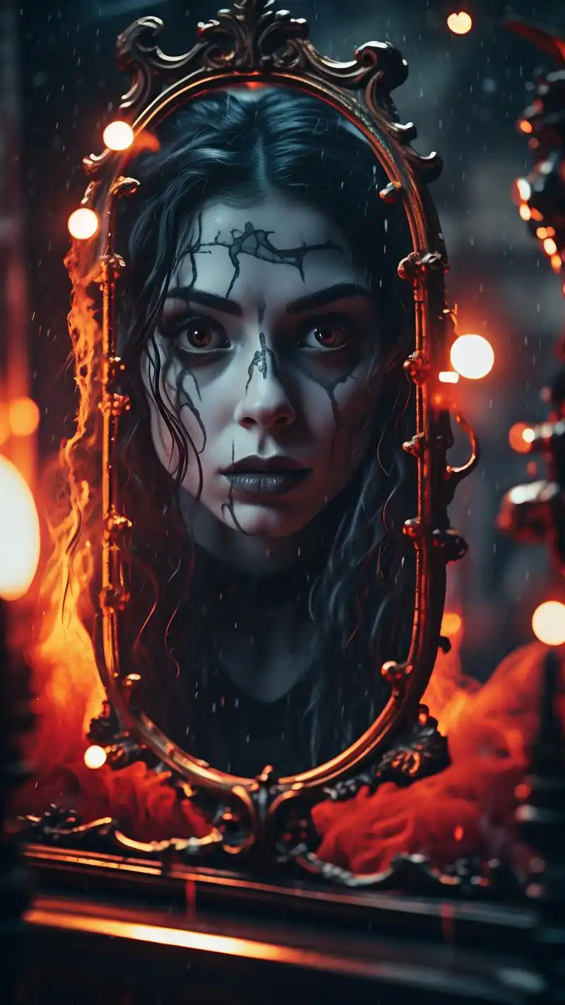 👻神秘女鬼壁纸,惊悚又迷人💀 如果你喜欢神秘,惊悚的元素,那么这