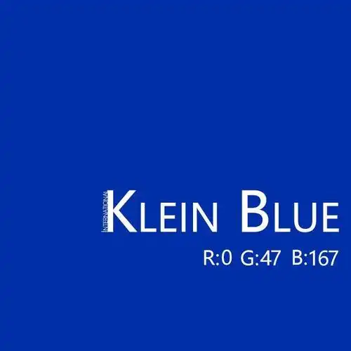 背景图克莱因蓝