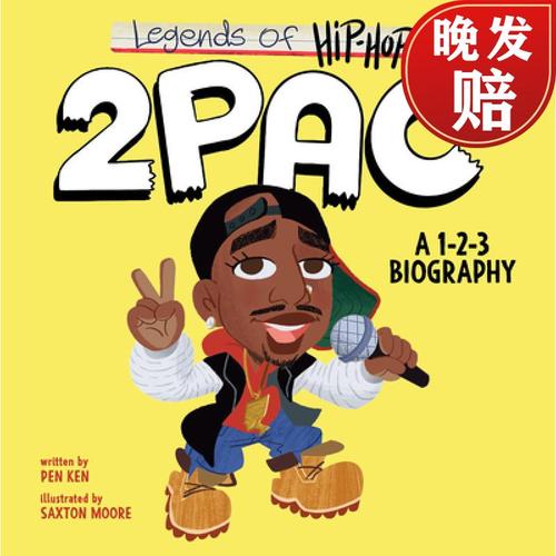 【4周达】legends of hip-hop: 2pac: a 1-2-3 biography