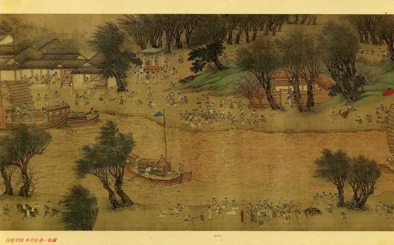 明 仇英 《清明上河图》长卷-紫怡的喜欢