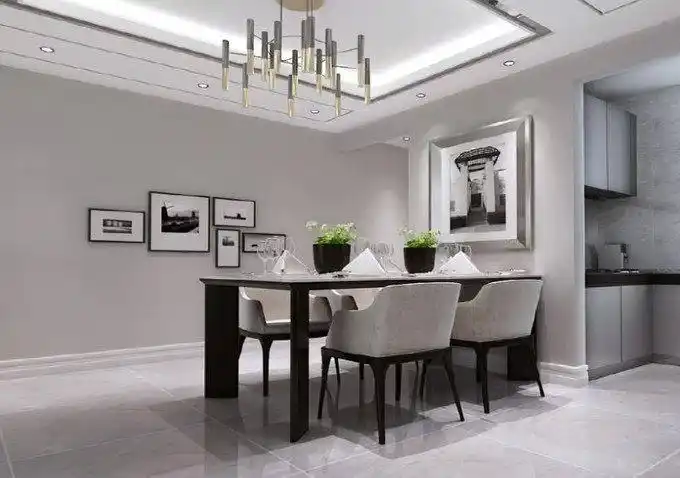 极简生活浅灰墙面装修效果图