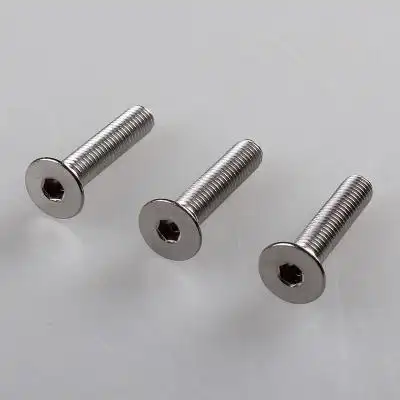 不锈钢304沉头 平头内六角螺丝钉m2.5*4,5,6,8,10,12规格齐全现货