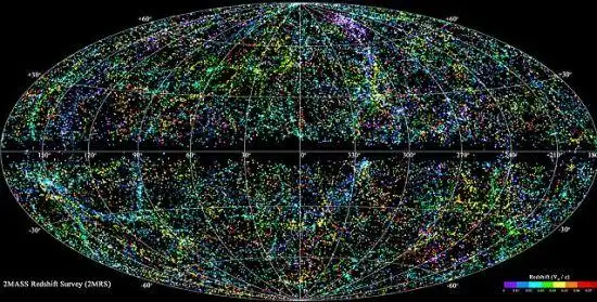 英天文学家公布宇宙空间最详细地图(图)
