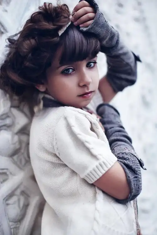 beautiful little princess欧美 萝莉小美女 童模 头像 壁纸 人间最美