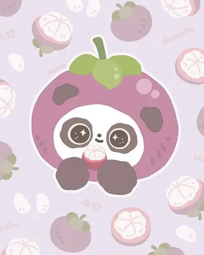 软团子# .#冰冰爽爽的水果夏天#之【山竹】.