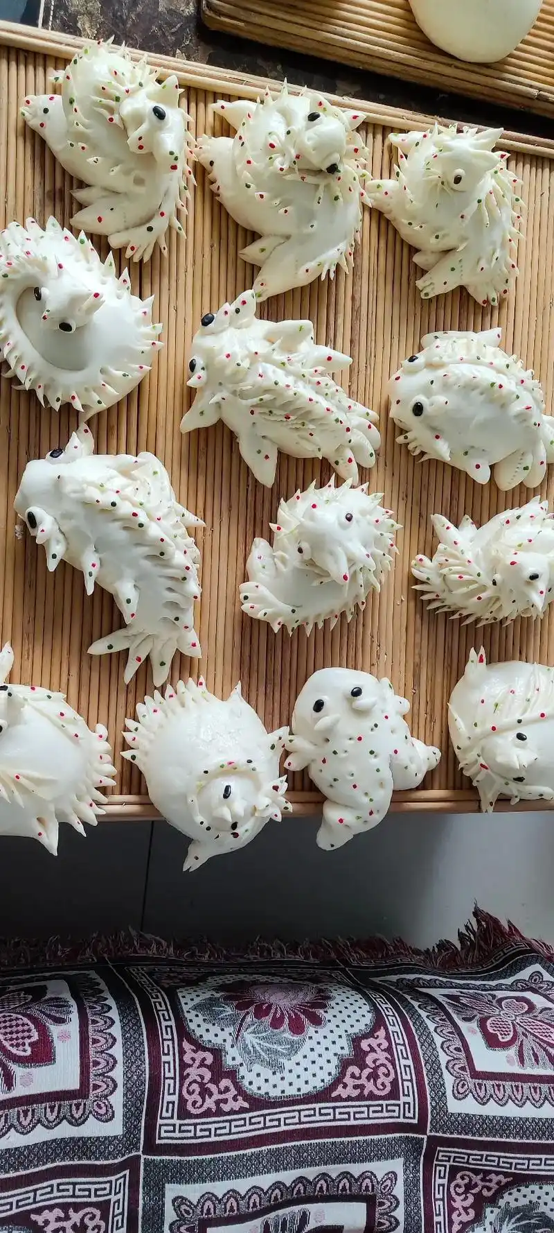 手工花馍. - 抖音