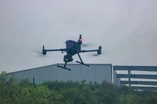 九江一老人摘粽叶失联九江市蓝天救援队运用无人机参与搜救