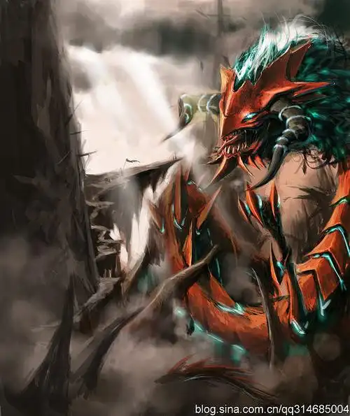 邪龙|插画|创作习作|backlightchild - 原创作品 - 站酷 (zcool)