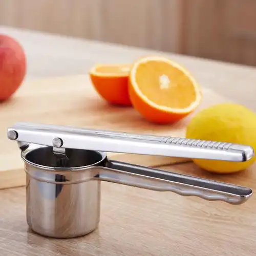 0成交2690个手动压汁器不锈钢榨汁机厨房用品土豆压泥器果汁机 激光
