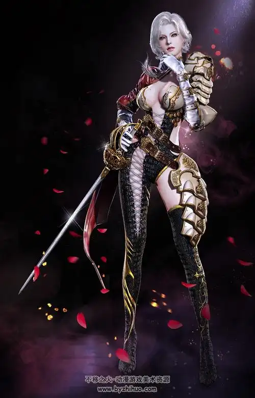 日韩风游戏角色原画图集分享 6380p - 不移之火资源网