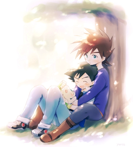 宠物小精灵 口袋妖怪 神奇宝贝 茂智 小茂 小智