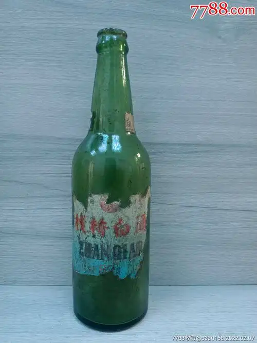 栈桥白酒老酒瓶子白酒瓶