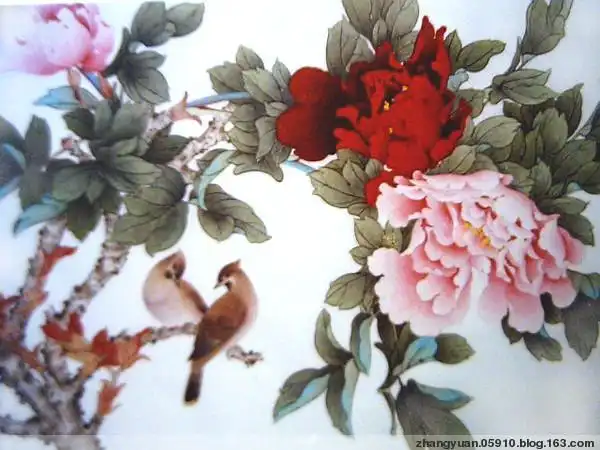 国画家张元的工笔花鸟画作品(12幅) - 勇敢的人 - 中国国际美术品交流