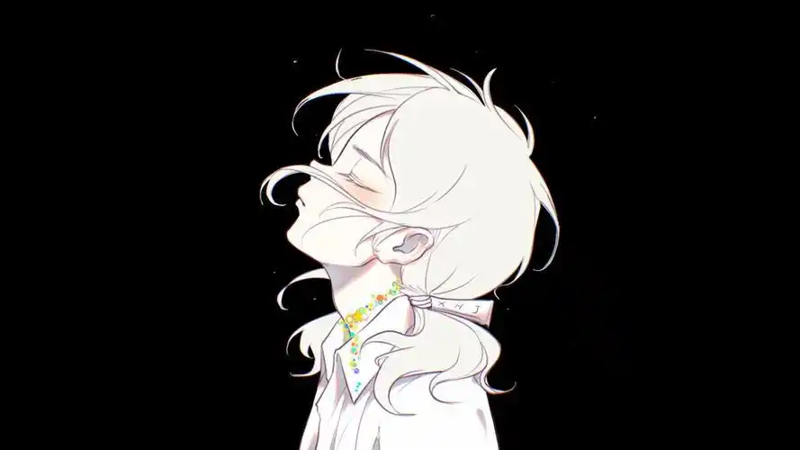 苍白-二次元治愈系插画原创作品-触站