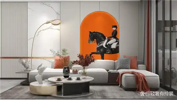 甘肃乐美居装饰 当高级灰遇上爱马仕橙