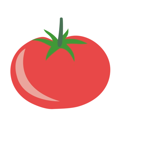 卡通西红柿