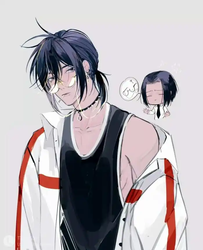 《魔道祖师》薛洋现代装,痞帅酷拽洋,网友:图三肌肉不错