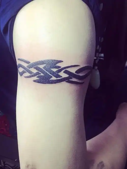 大臂图腾_纹身图案手稿图片_黄旭峰的纹身作品集