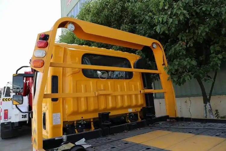 福田时代康瑞h2一拖二清障车龙门架