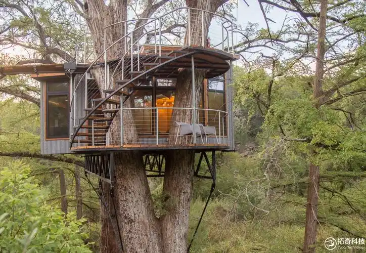 防腐树屋  木屋