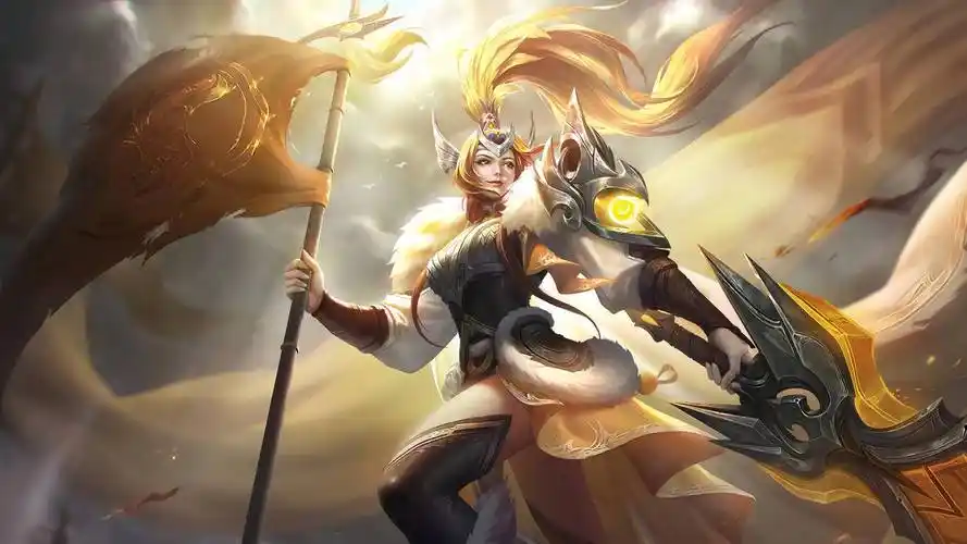 冠军飞将花木兰王者荣耀4k壁纸