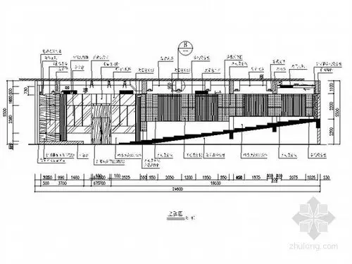 [广州]某学校综合报告厅装修图