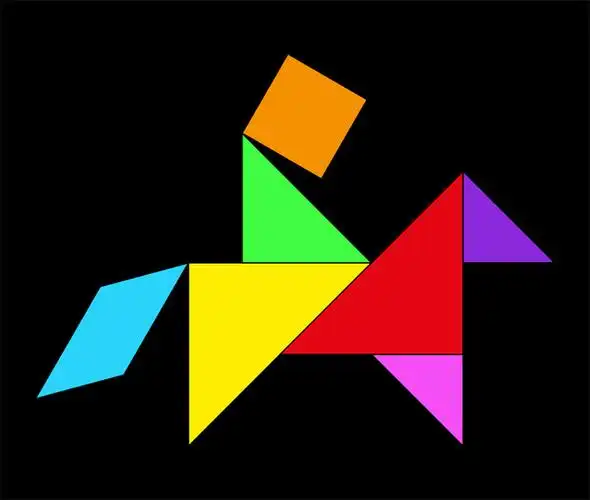 七巧板有几种图形组成?