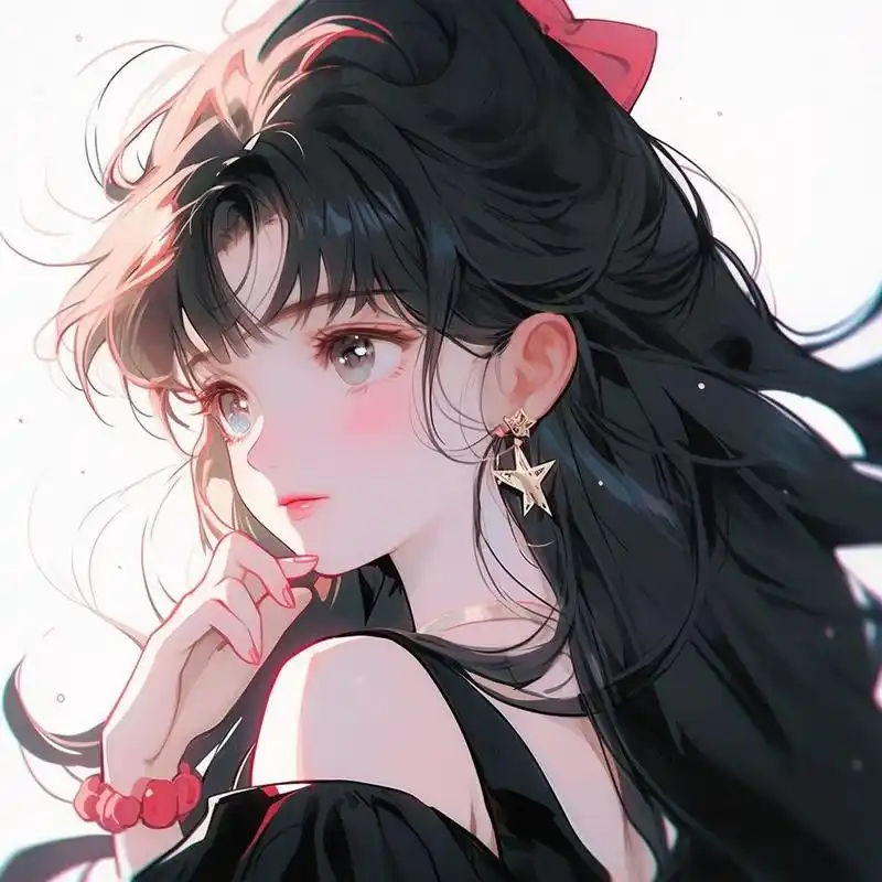 女生动漫头像系列34|清冷感少女 "鹤别空山,今春不见桃花" 我也不想